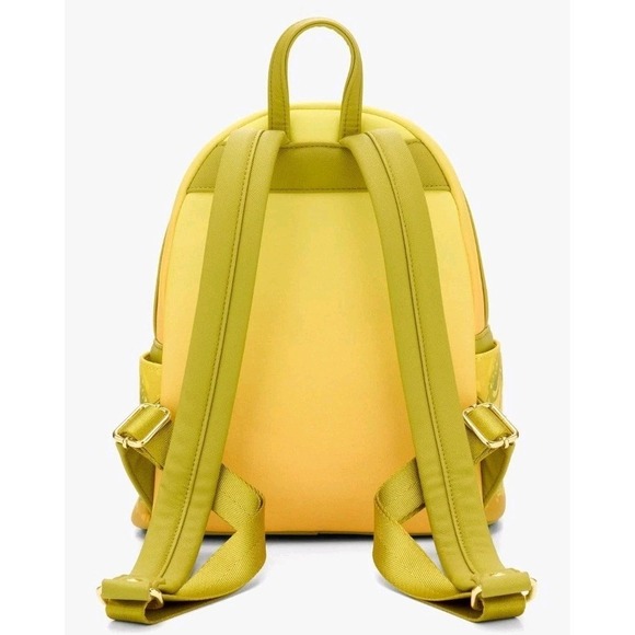 Loungefly Disney The Princess & The Frog Tiana Metallic Gold Embroidery Backpack